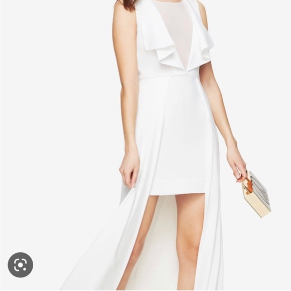 Bcbg tanika off white dress size 8 - Picture 1 of 12